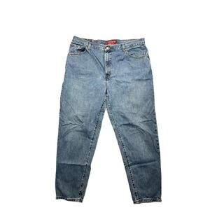 Levi Strauss 550 Relaxed Fit Tapered Leg Womens Denim Jeans Size 20 M